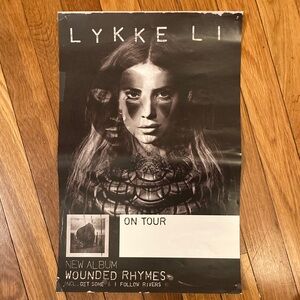 Lykke Li On Tour Poster